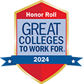 Great College to Work for Honor Roll