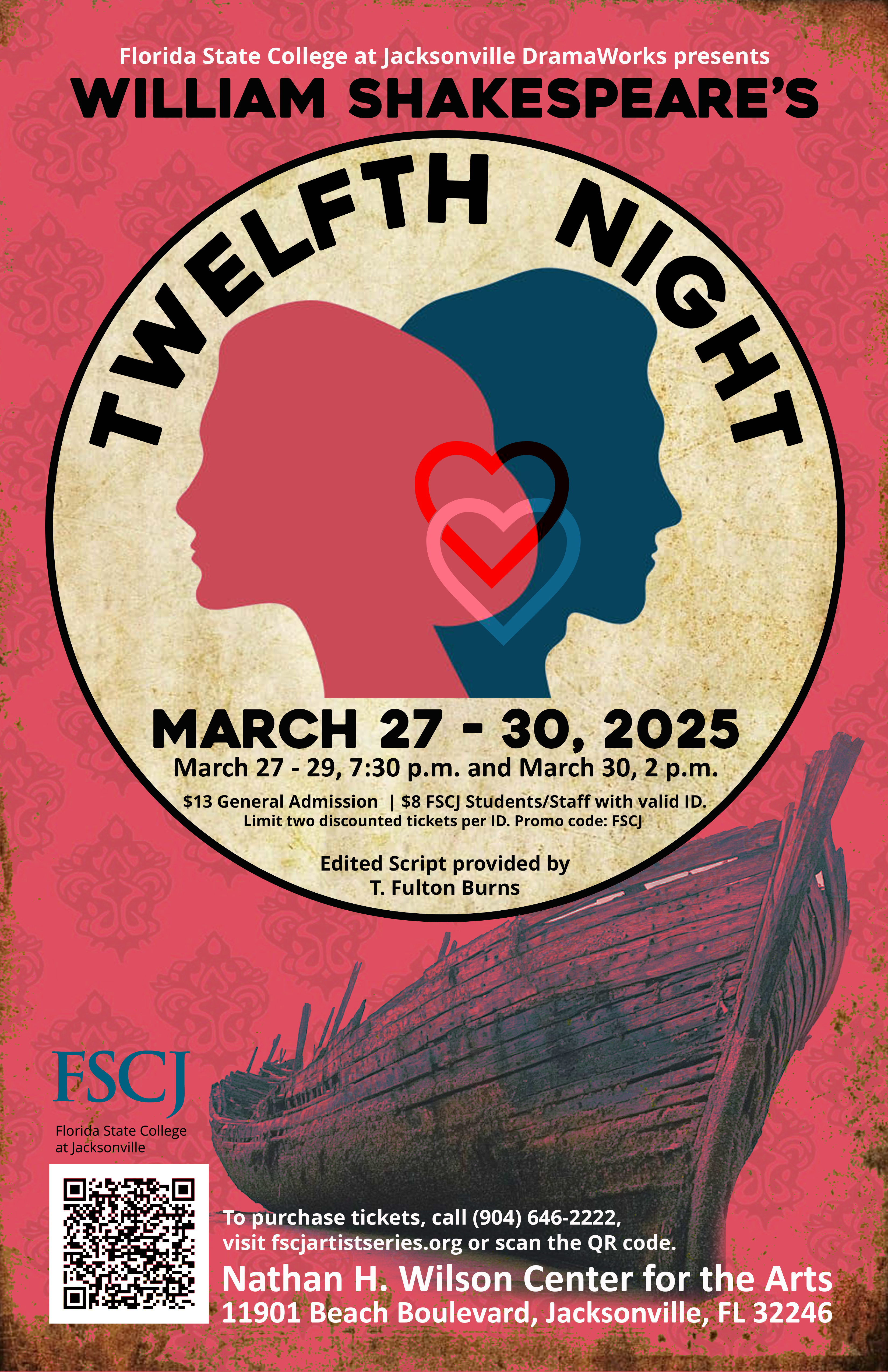 Twelfth Night poster March2025